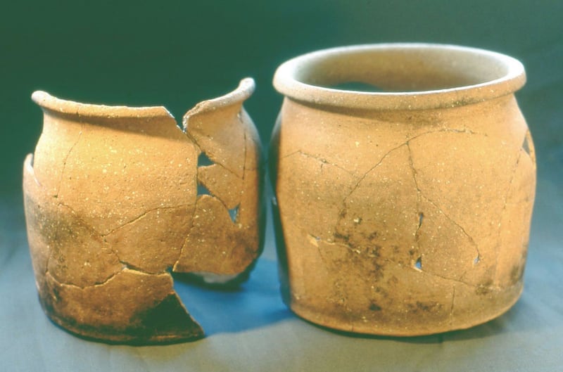 Cooking pots found at West Cotton in Northamptonshire