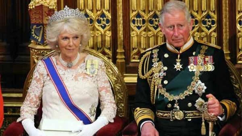Prince Charles with his wife Camilla 