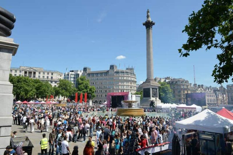 Eid Festival in Trafalgar Square