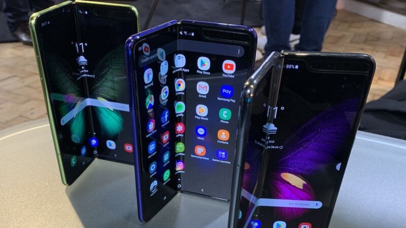 The foldable smartphone will go on sale in September in ‘selected markets’, Samsung said.