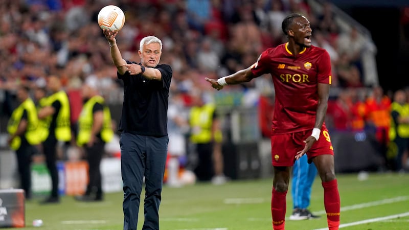 Tammy Abraham joined old Chelsea boss Jose Mourinho at Roma (Adam Davy/PA)