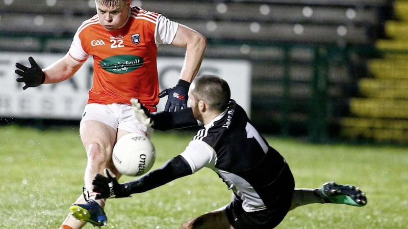 Fit-again Aidan Nugent will be joint captain of Armagh next season. Pic Philip Walsh.. 