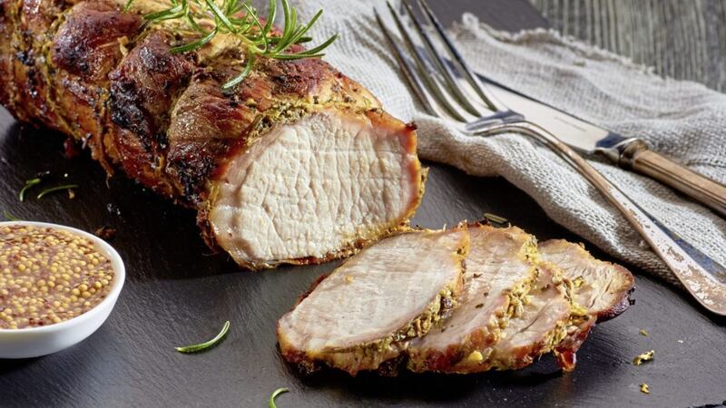 Pork loin is as lean as skinless chicken breast, yet has 40 per cent more iron 