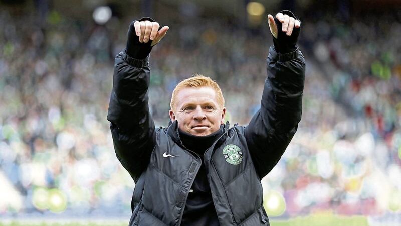 Hibs manager Neil Lennon will try to take Celtic&#39;s scalp in the semi-final of the Betfred Cup next month 