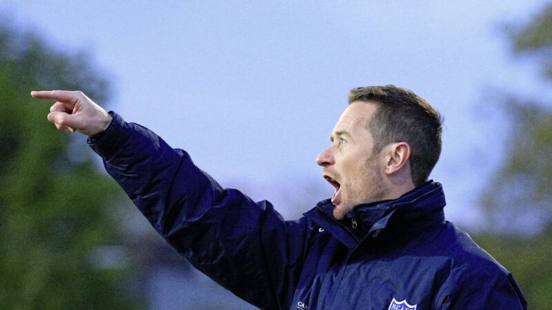 Newry boss Darren Mullen is eagerly looking forward to the first-ever Premiership derby with Warrenpoint Town 