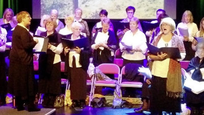 The Courtyard Community Choir celebrates its seventh birthday with a concert at The Courtyard Theatre in Newtownabbey this Friday 