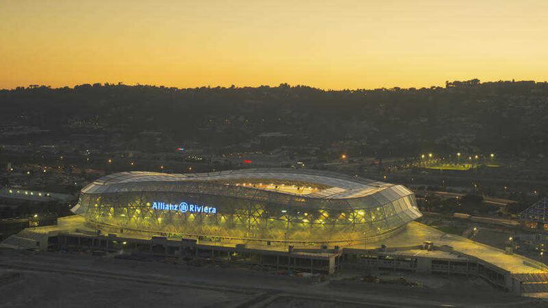The spanking new Allianz Riviera Stadium in Nice, where Northern Ireland will take on Poland on June 12 