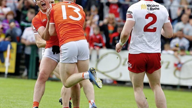Armagh found the right attacking balance against Tyrone on Sunday - something they failed to in defeat to Donegal back in April. Picture by Philip Walsh 