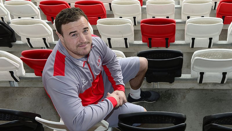 Rob Herring delivered a statement on behalf of Ulster Rugby players&nbsp;