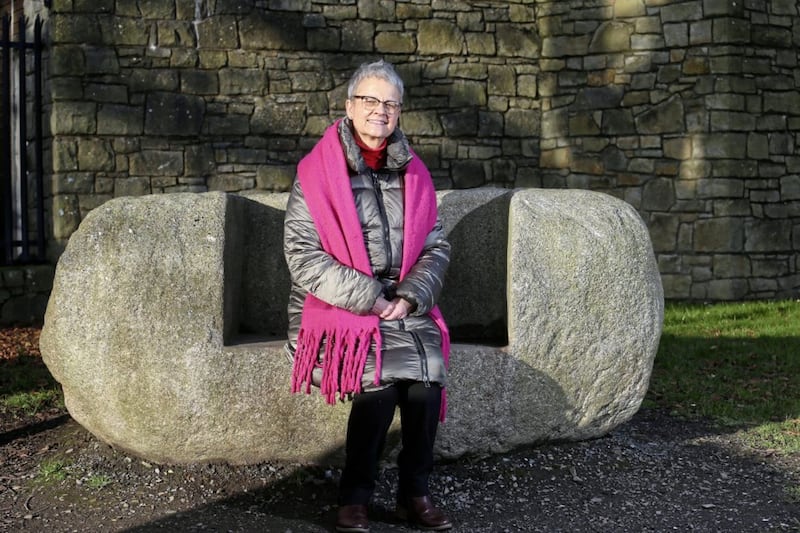 A moment for reflection: Margaret Ritchie outside St Patrick&#39;s Centre, Downpatrick. Picture Mal McCann 