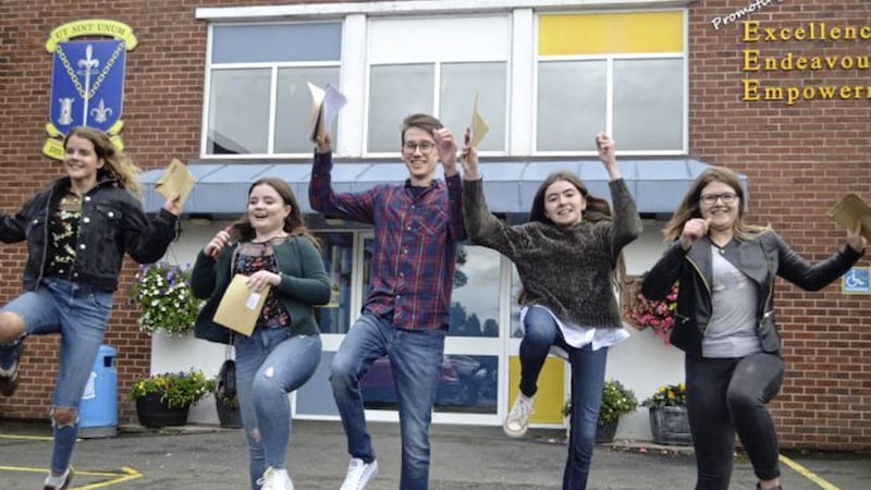Almost 96 per cent of upper sixth pupils at St Louis in Ballymena attained three A*-C grades 