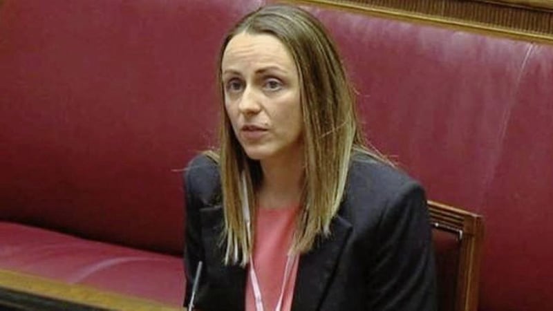 Auditor Elaine Dolan giving evidence to the Renewable Heat Incentive (RHI) inquiry 