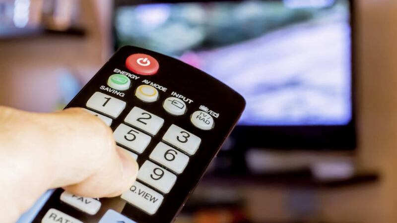 Operating the remote control is the couch potato&#39;s favourite exercise 