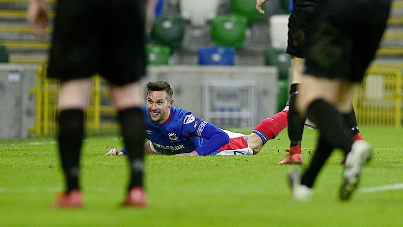 Linfield&#39;s Andy Waterworth seems to be getting better with age 