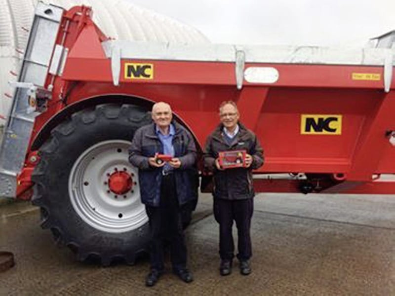 NC Engineering Directors Norman Nicholl and Wilfie Carson 