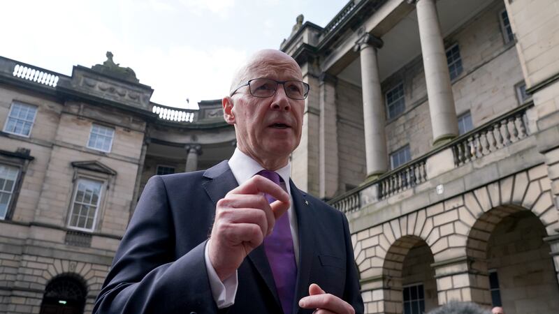 The two leaders spoke on the phone after John Swinney was sworn in as First Minister