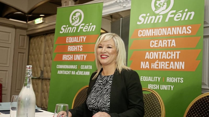 Sinn F&eacute;in held a meeting of the party&#39;s northern membership at the Balmoral Hotel in west Belfast on Saturday. Picture by Jonathan Porter/PressEye 