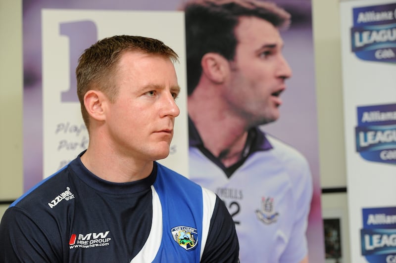 Justin McNulty during his first spell in charge of Laois