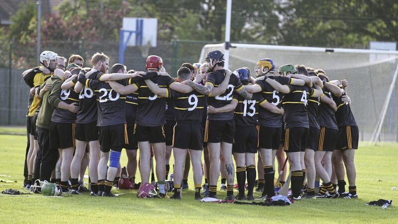 United we stand. Team spirit is a vital ingredient in success. Picture Hugh Russell. 