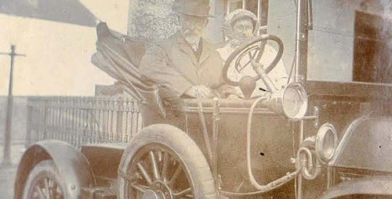 Dr Johnston and his wife took a particular pride in his motorcar up until the IRA commandeered it.  