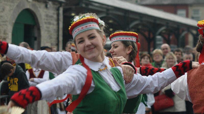 Folk dance from around Europe is a strong feature of this year&#39;s Armagh Culture Night... 
