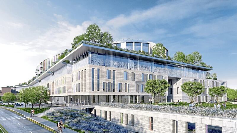 An artist impression of the new state-of-the-art children&#39;s hospital in Dublin 