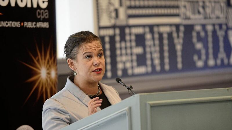 Sinn F&eacute;in deputy leader Mary Lou McDonald TD said the proposed Brexit border deal &quot;will not change the constitutional position of the north&quot;. Picture by Arthur Allison/Pacemaker Press 