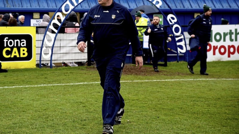 Antrim hurling manager Darren Gleeson Picture: Seamus Loughran. 