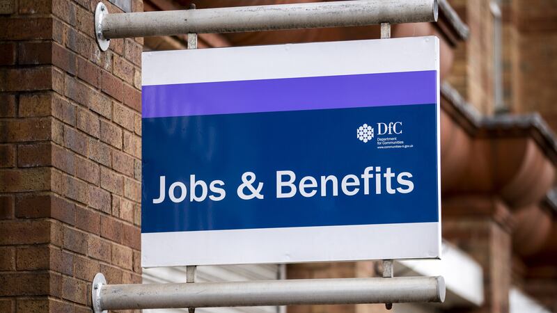 Job & Benefits office on Great Victoria Street in Belfast. (Liam McBurney/PA Wire)