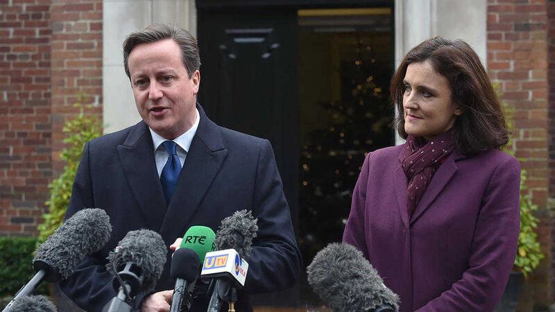 ALL GONE: In a momentous last month, both David Cameron and Teresa Villiers have departed the main political stage 