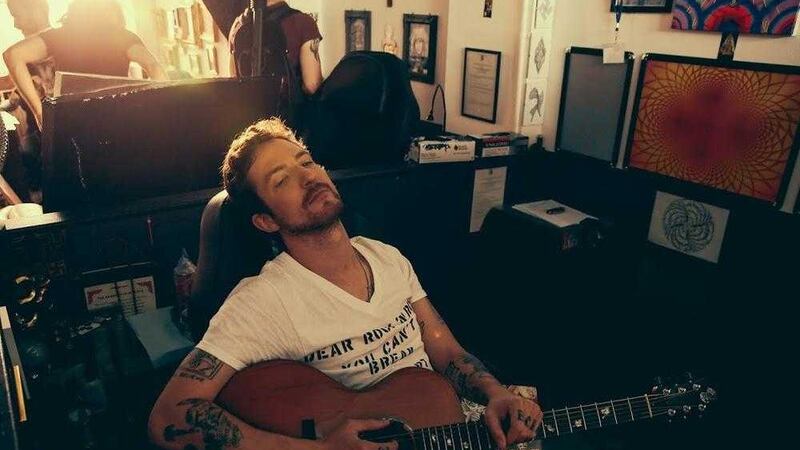 Frank Turner during a rare moment of not touring 