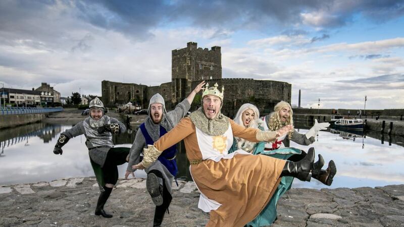 Ulster Operatic Company will stage its production of Monty Python&#39;s Spamalot at Belfast&rsquo;s Grand Opera House next month 