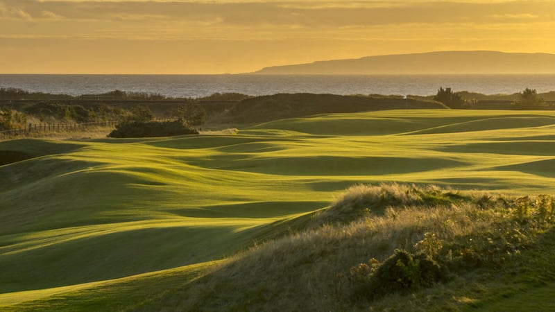 The Dundonald Links, north of Troon, was designed Kyle Phillips and will host the Scottish Open in 2017 