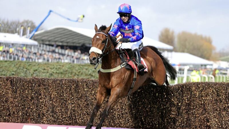 RIGHT ON CUE: Cue Card should set himself up for a tilt at next month&rsquo;s Cheltenham Gold Cup by winning the Betfair Ascot Chase this afternoon 