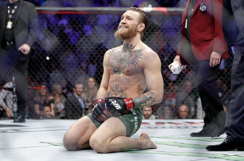 UFC star Conor McGregor is in action against Dustin Poirier this weekend 
