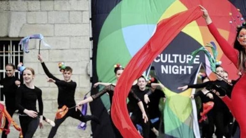 Culture Night events were held last night. Picture from RT&Eacute; 