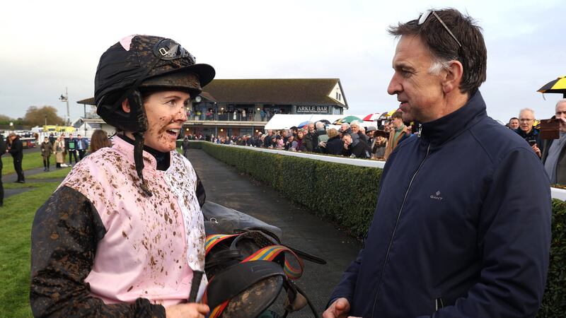 Rachael Blackmore and Henry de Bromhead can team up to claim the Navan Novice Hurdle at Slade Steel on Saturday afternoon Picture by PA