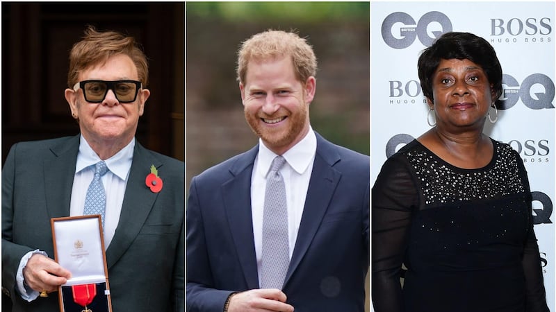 Sir Elton John, the Duke of Sussex and Baroness Lawrence are part of a group bringing claims over alleged unlawful information-gathering.