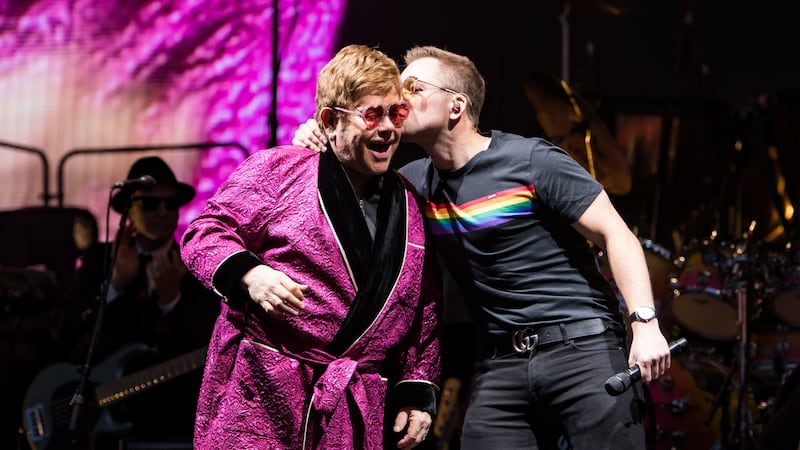 The event marked Sir Elton’s 95th show in his Farewell Yellow Brick Road tour.