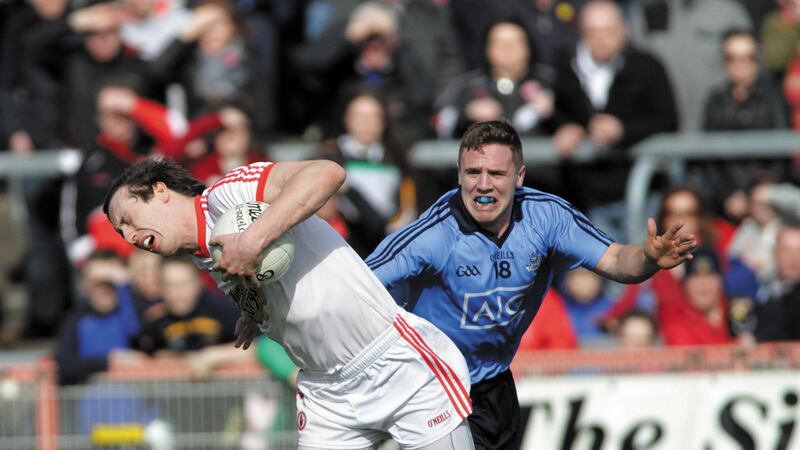 Davey Byrne missed Dublin's Leinster final victory as a result of a broken nose sustained during a challenge match against Armagh &nbsp;