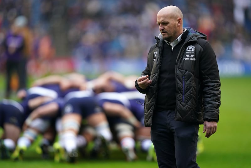 Gregor Townsend faced questions about his future following Scotland’s defeat to Italy