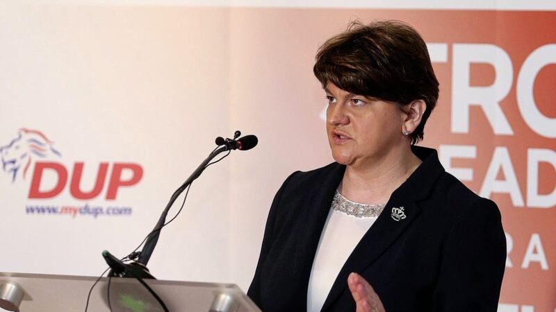 Arlene Foster was accused of being arrogant in her attitude to the unionist pact. Picture by Mal McCann 