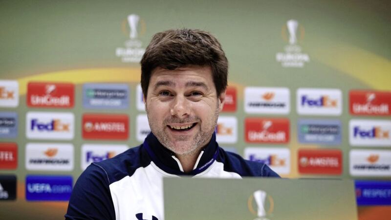 Tottenham Hotspur manager Mauricio Pochettino during the press conference at Enfield Training Ground, London Picture: John Walton/PA Wire 
