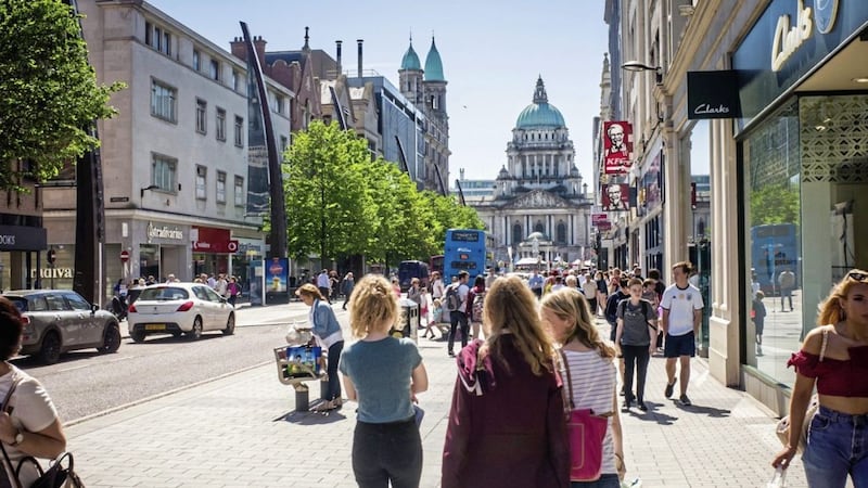 Northern Ireland&#39;s high streets saw footfall return following the June 12 reopening - but it was only briefly 
