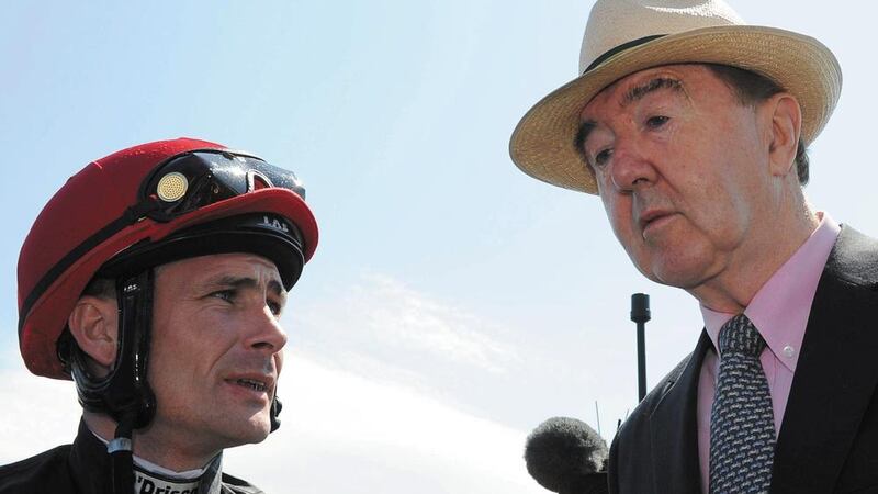 Dermot Weld (right) has a couple of interesting runners at Fairyhouse on Thursday, with Morselle particularly so in the six-furlong three-year-old rated race 