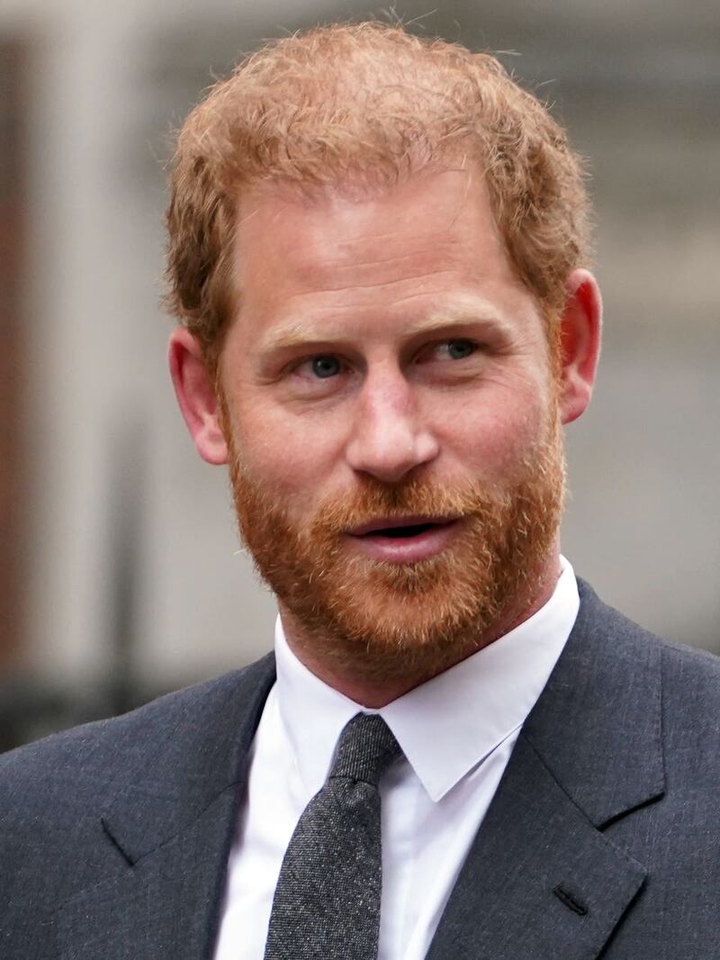 The Duke of Sussex at the Royal Courts of Justice