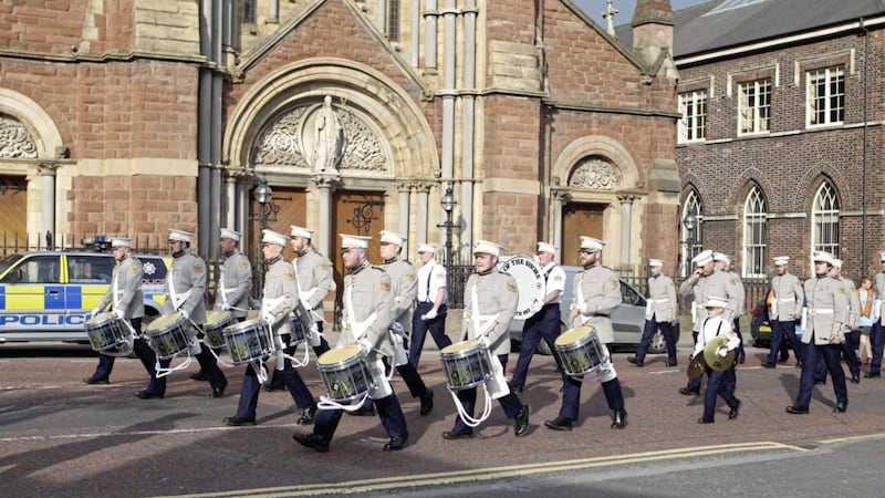 The Orange Order's annual Tour of the North parade takes place on Friday. Picture by Matt Bohill