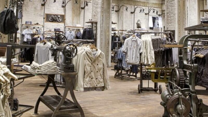 AllSaints, which has an outlet at Victoria Square in Belfast, said it has enjoyed a record trading year 