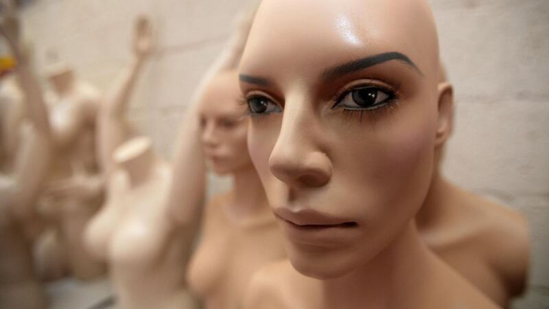 The researchers say the average dummy model is the size of a severely underweight woman.