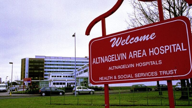 The Altnagelvin Hospital in Derry. Picture by Margaret McLaughlin. 